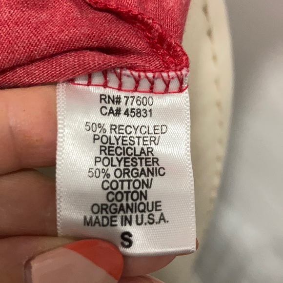 DISTRESSED COKE VNECK T-SHIRT - Picture 5 of 7